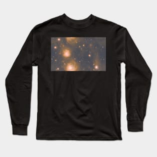 Seamless Stellar Cosmos Texture Patterns XV Long Sleeve T-Shirt